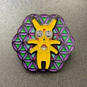 Spinning Pikachu enamel pin! Brand new!